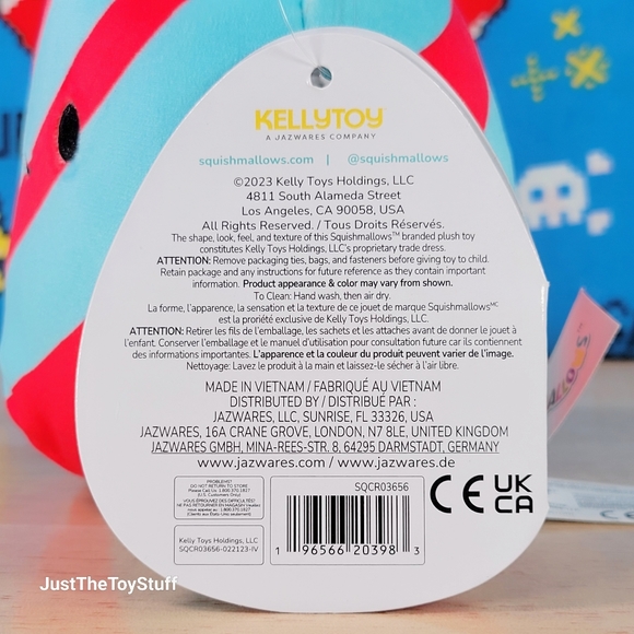 Squishmallow Tucker the Slushie 5" UltraSoft Stuffed Food Squadl Toy Plush NWT - Picture 6 of 6